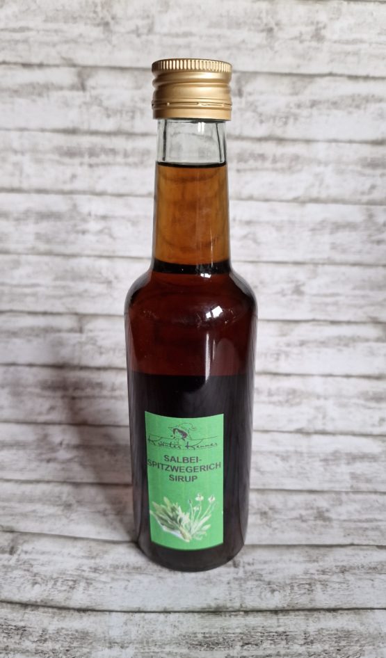 Salbei-Spitzwegerichsirup