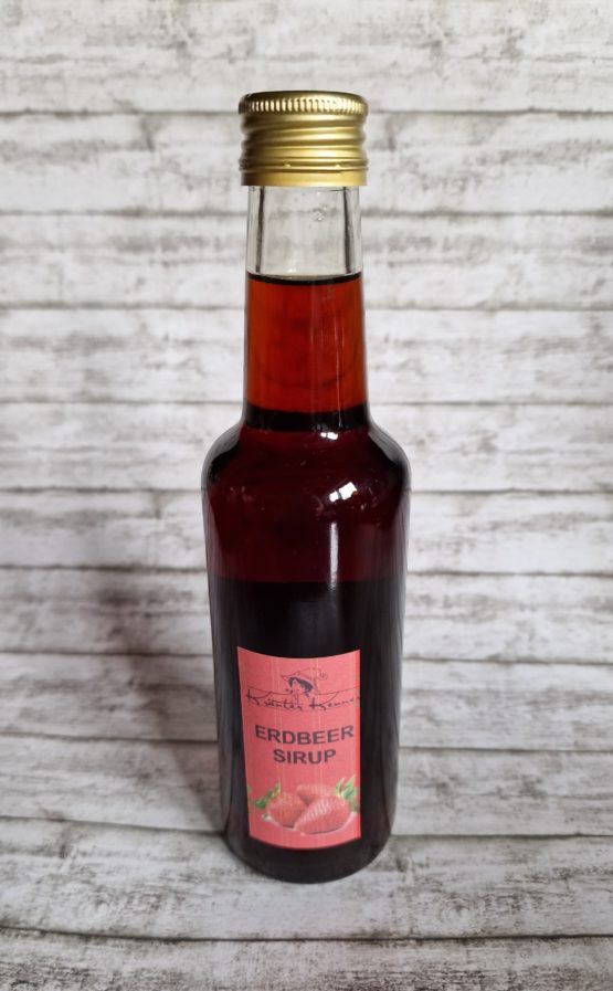 Erdbeersirup